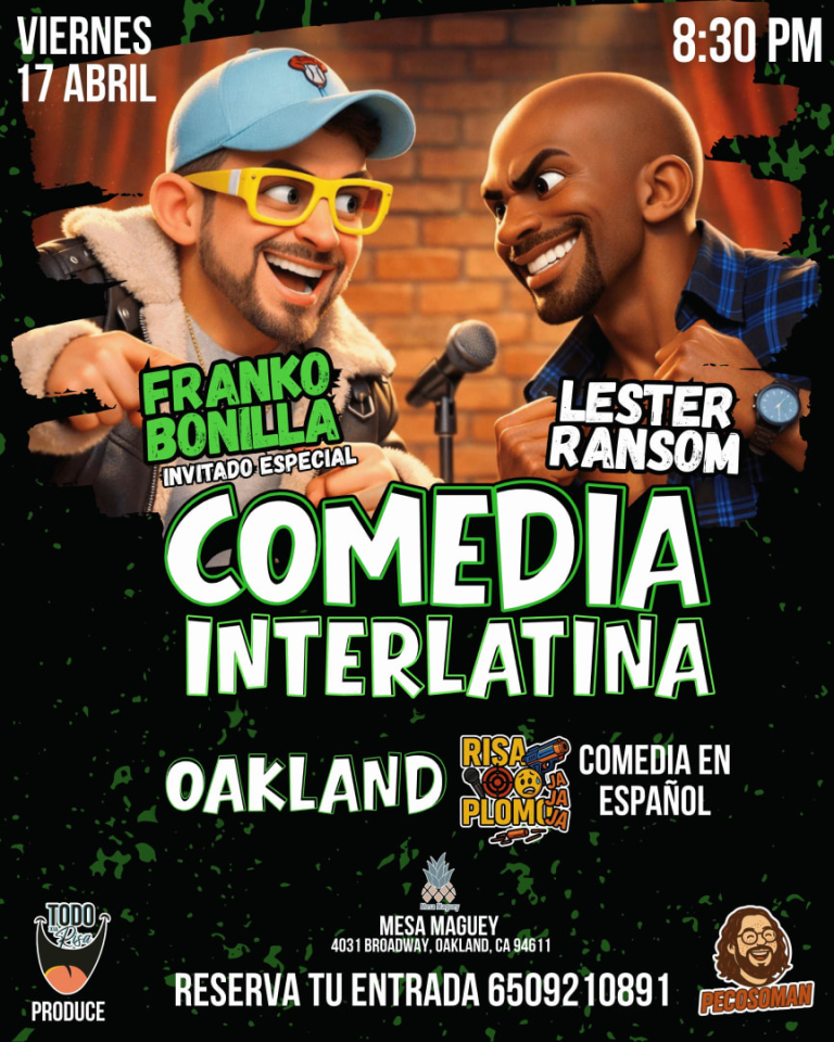 Event - FRANKO BONILLA  RISA O PLOMO OAKLAND - Oakland, CA - vie, 17 de abril de 2026} | concert tickets