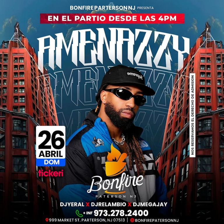Event - Amenazzy en concierto en New Jersey - Paterson, NJ - dom, 26 de abril de 2026} | concert tickets