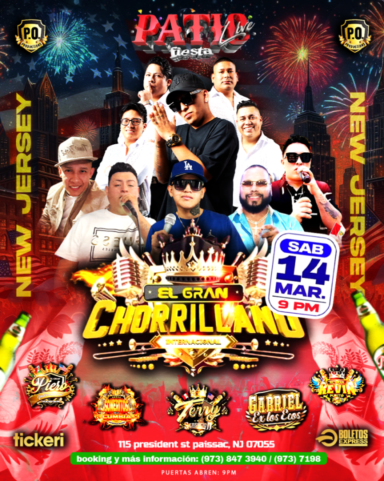 Event - El Gran Chorrillano en NJ  - Passaic, New Jersey - 14 de marzo de 2026 | concert tickets