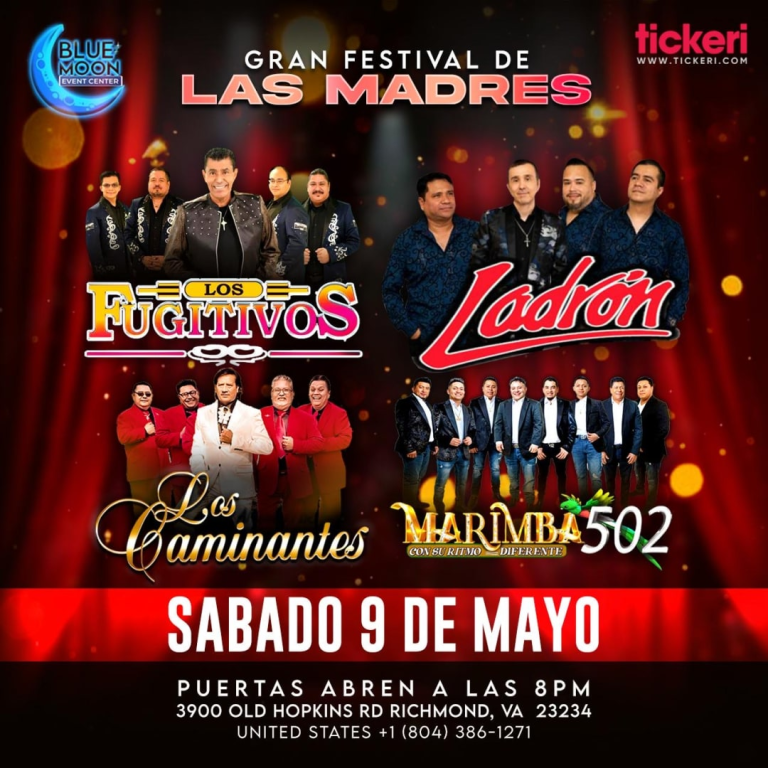 Event - LOS FUGITIVOZ, LOS CAMINANTES ,LADRÓN  Y LA MARIMBA 502 - Richmond, VA - Sat, May 9, 2026} | concert tickets