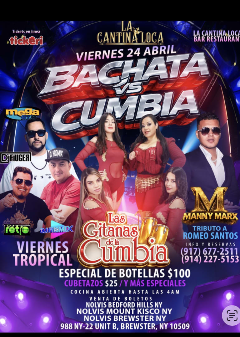 Event - Viernes Tropical  - Brewster, NY - vie, 24 de abril de 2026} | concert tickets
