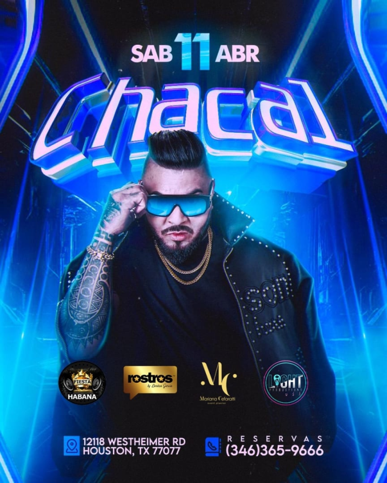 Event - Concierto Chacal - Houston, TX - sáb, 11 de abril de 2026} | concert tickets