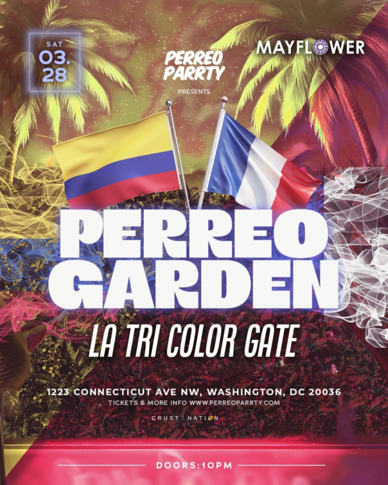 Event - PERREO GARDEN - D.C | La Tri Color Gate Colombian Reggaeton Dance Party - Washington, MD - Sat, March 28, 2026} | concert tickets
