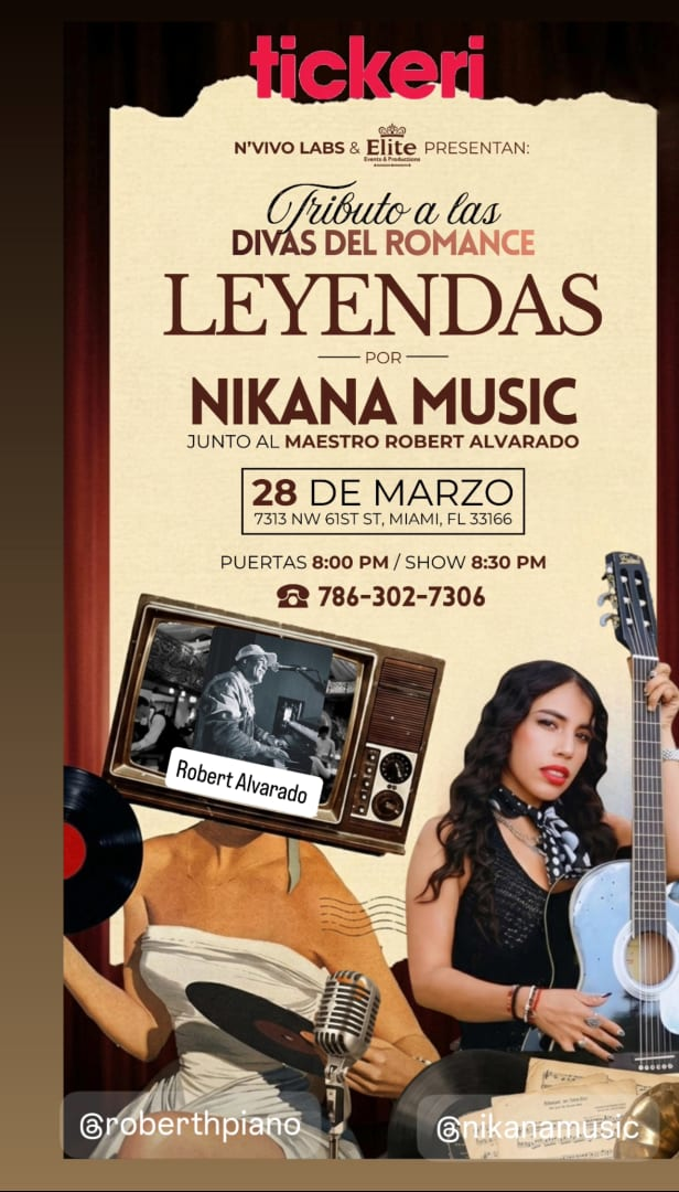 Event - LEYENDAS Homenaje a las Divas del Romance  - Miami, FL - Sat, March 28, 2026} | concert tickets