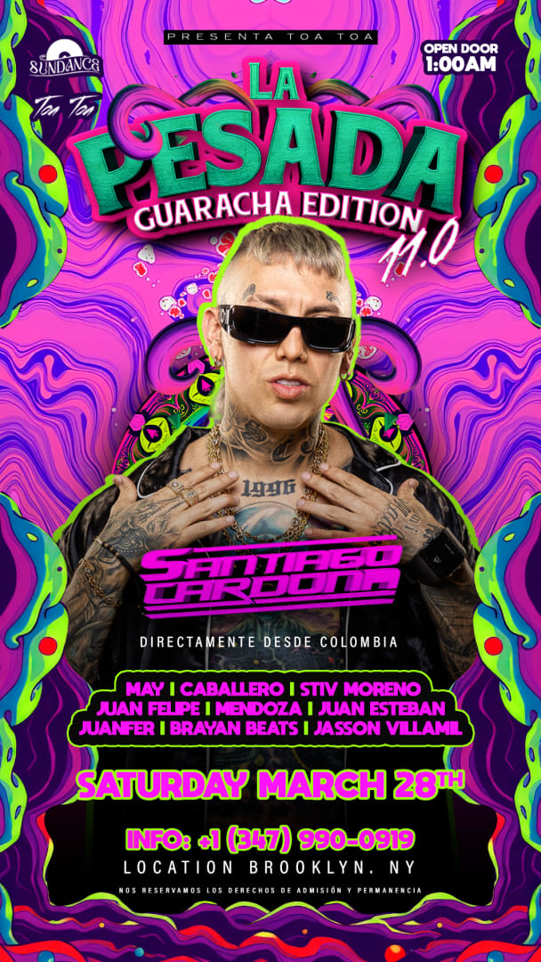 Event - La Pesada 11.0 - Brooklyn, NY - sáb, 28 de marzo de 2026} | concert tickets