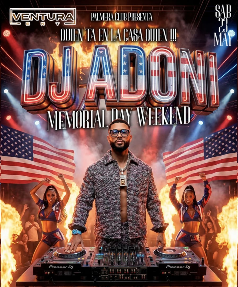 Event - DJ ADONI LIVE | PALMERA CLUB | PROVIDENCE,RI - Providence, RI - Sat, May 23, 2026} | concert tickets