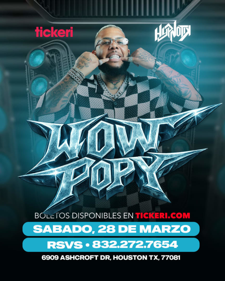 Event - Wow Popy De Concierto - Houston, TX - sáb, 28 de marzo de 2026} | concert tickets