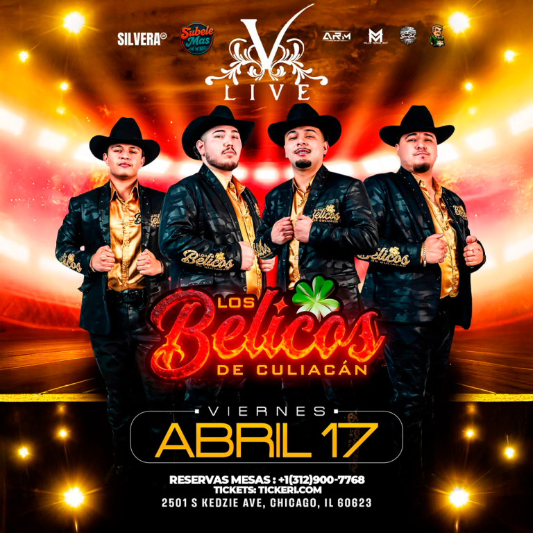 Event - LOS BELICOS DE CULIACAN  - Chicago, IL - vie, 17 de abril de 2026} | concert tickets
