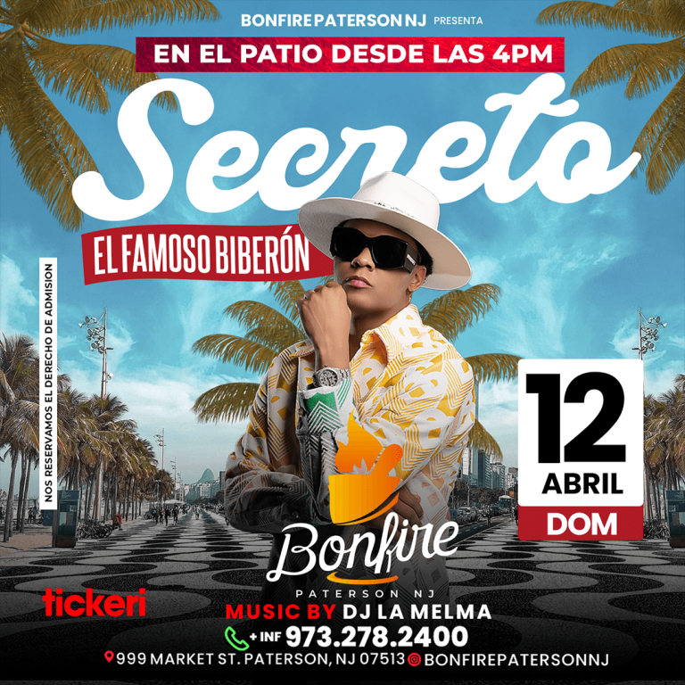 Event - SECRETO  - Paterson, NJ - dom, 12 de abril de 2026} | concert tickets