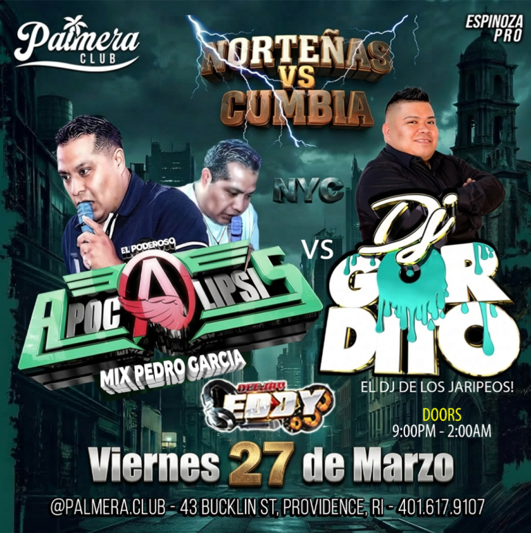 Event - SONIDO APOCALIPSIS vs DJ GORDITO MIX en Providence, RI - Providence, RI - Fri, March 27, 2026} | concert tickets