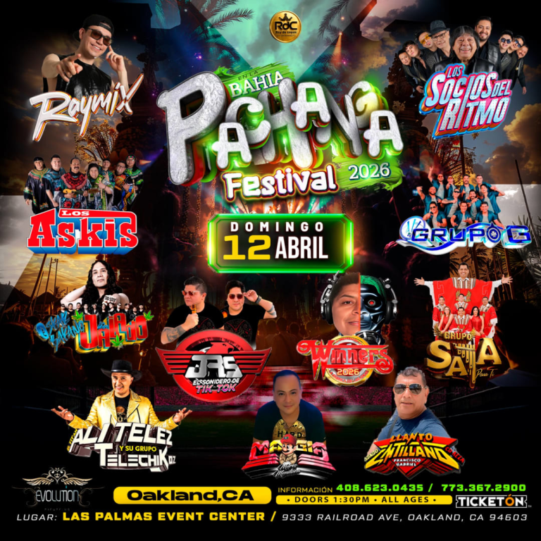 Event - LA PACHANGA FESTIVAL en la BAHIA - Oakland, CA - Sun, April 12, 2026} | concert tickets