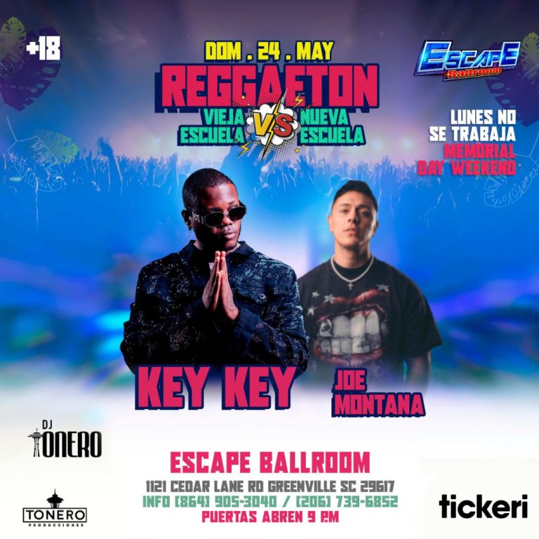 Event - Key Key -Joey Montana En Greenville - Greenville, SC - dom, 24 de mayo de 2026} | concert tickets