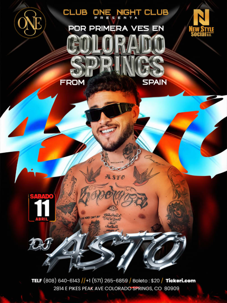 Event - Djasto  - Colorado Springs, CO - Sat, April 11, 2026} | concert tickets