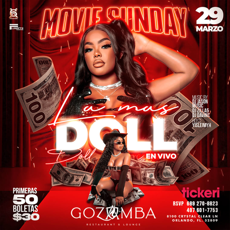 Event - la mas doll en gozamba orlando - Orlando, FL - dom, 29 de marzo de 2026} | concert tickets