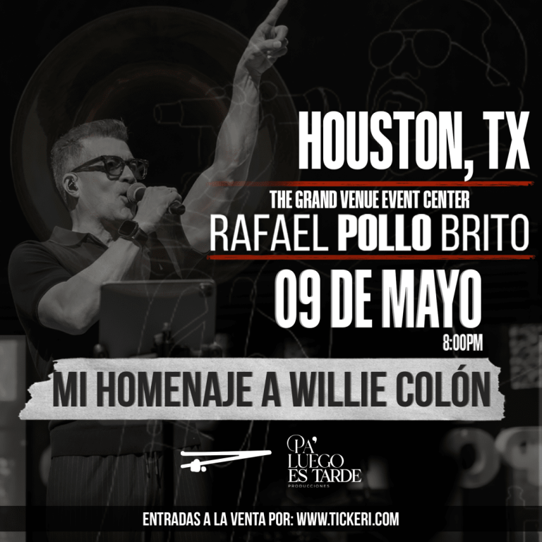 Event - Rafael Pollo Brito en vivo en Houston - Katy, TX - sáb, 9 de mayo de 2026} | concert tickets
