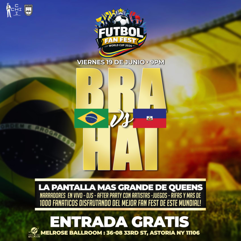 Event - BRASIL vs HAITI - #1 FUTBOL FAN FEST VIEWING PARTY  - New York, NY - vie, 19 de junio de 2026} | concert tickets