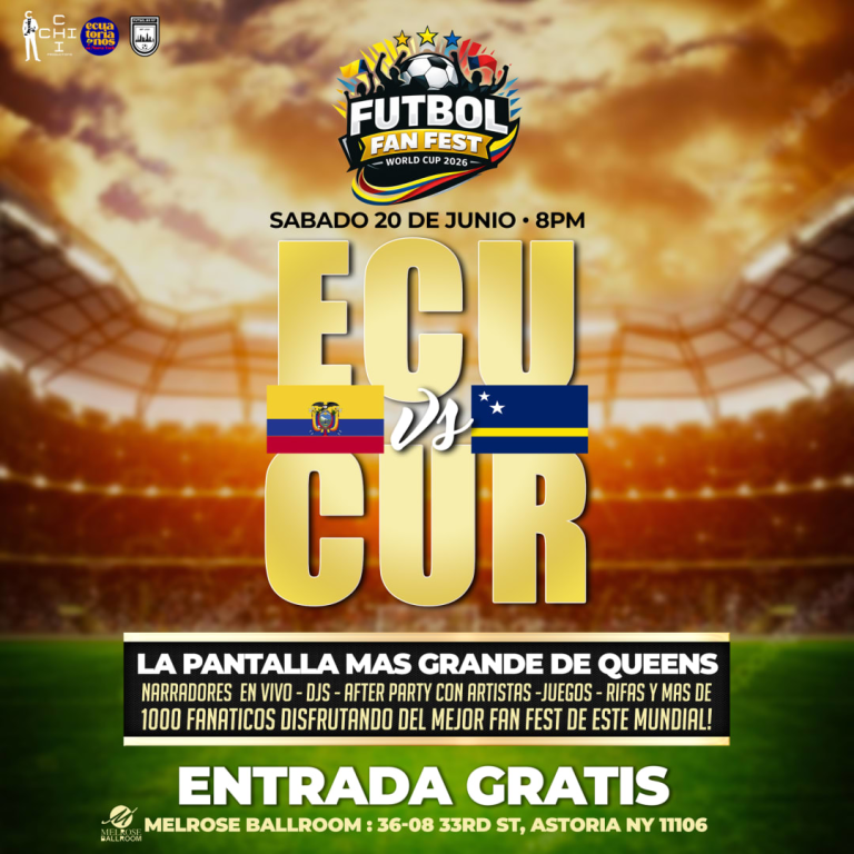 Event - ECUADOR vs CURACAO - #1 FUTBOL FAN FEST VIEWING PARTY  - New York, NY - sáb, 20 de junio de 2026} | concert tickets