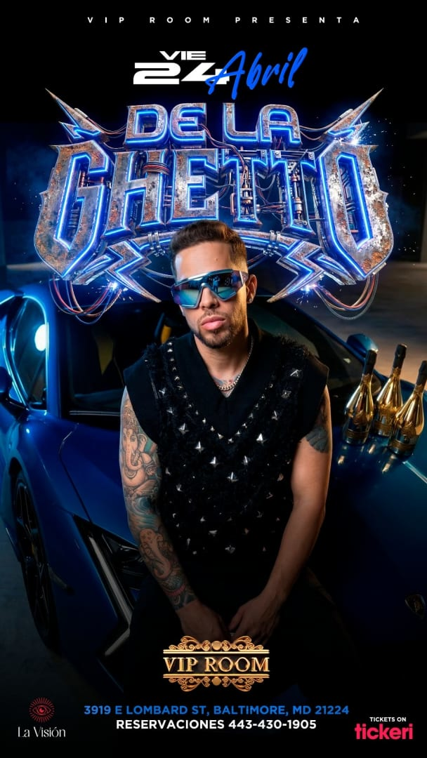 Event - De La Ghetto - Baltimore, MD - vie, 24 de abril de 2026} | concert tickets