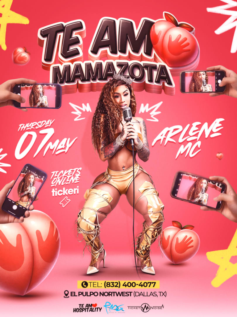 Event - Te Amo MaMazota : Arlene MC - Dallas, Texas - May 7, 2026 | concert tickets