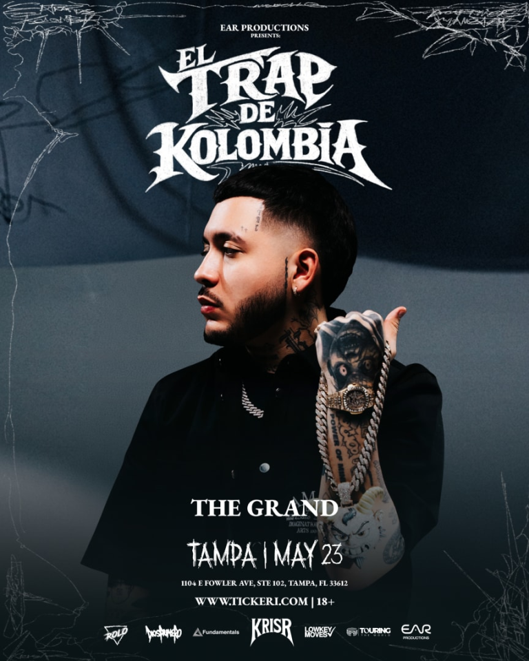Event - KRIS R – EL TRAP DE KOLOMBIA TOUR 🇨🇴🔥 LIVE IN TAMPA | MAY 23 | THE GRAND - Tampa, Florida - May 23, 2026 | concert tickets