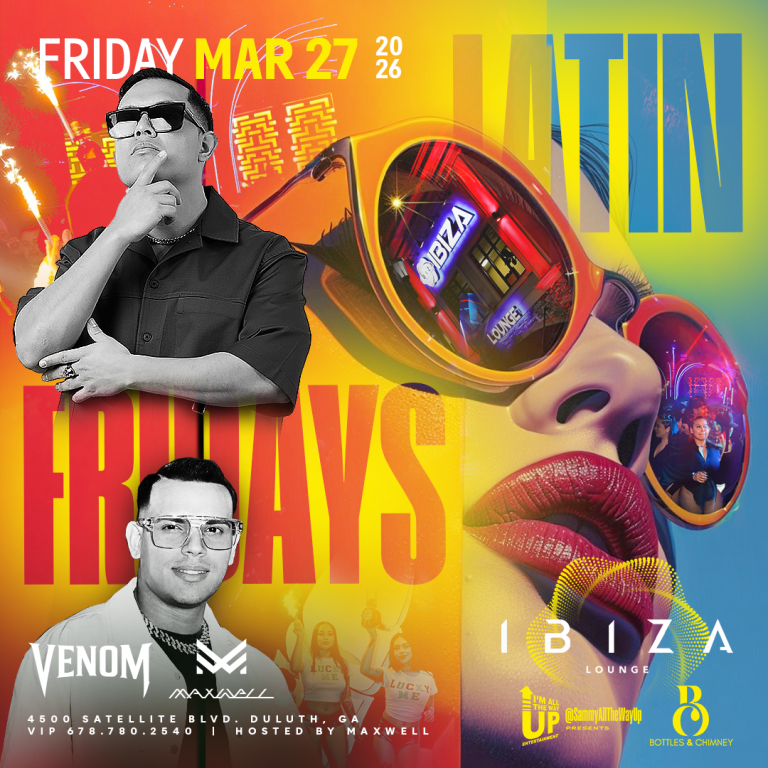 Event - Latin Fridays w/ DJ Venom & DJ Maxwell - Duluth, Georgia - March 27, 2026 | concert tickets