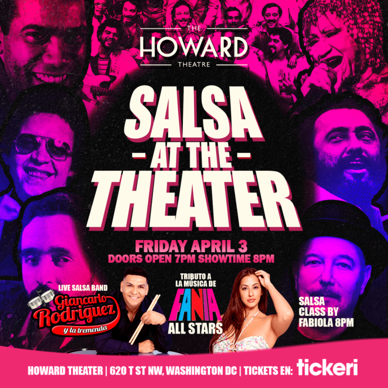 Event - Salsa at the Theatre: Tributo a Fania All-Stars - Washington, District Of Columbia - vie, 3 de abril de 2026} | concert tickets