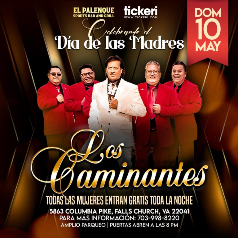Event - LOS CAMINANTES !!! - Falls Church, Virginia - May 10, 2026 | concert tickets