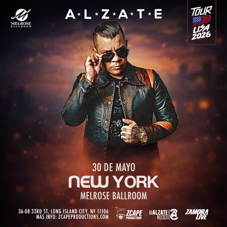 Event - Alzate en vivo en New York - New York, NY - sáb, 30 de mayo de 2026} | concert tickets