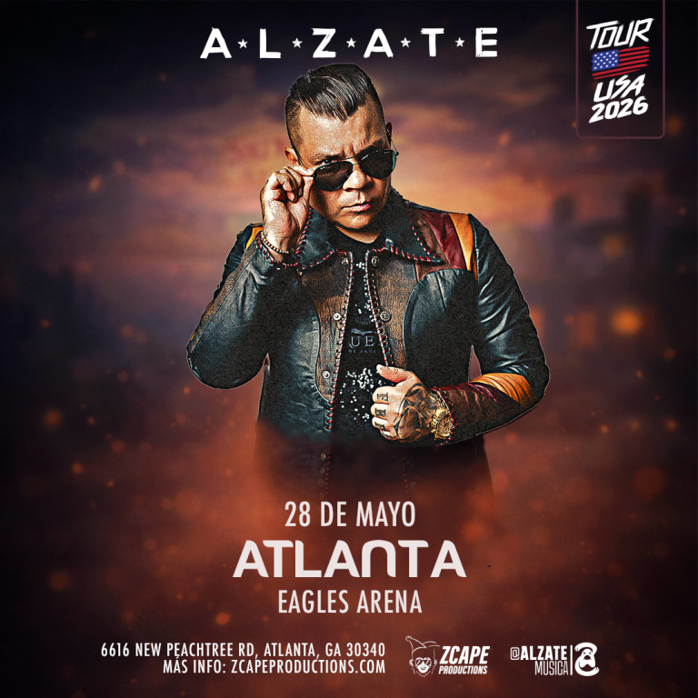 Event - Alzate en vivo en Atlanta - Doraville, GA - jue, 28 de mayo de 2026} | concert tickets