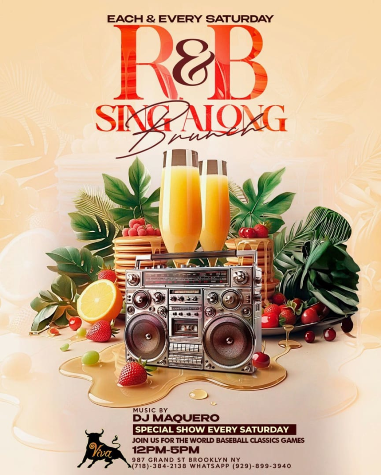 Event - Viva Toro Brunch: R&B Sing-Along Brunch - Brooklyn, New York - April 4, 2026 | concert tickets