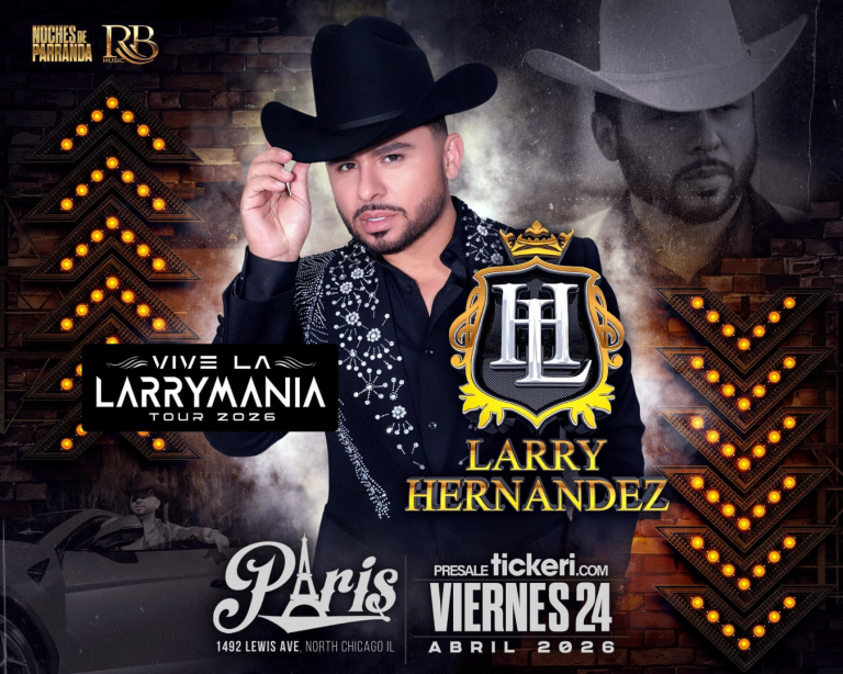 Event - LARRY HERNANDEZ @ PARIS NORTH CHICAGO  - North Chicago, Illinois - April 24, 2026 | concert tickets