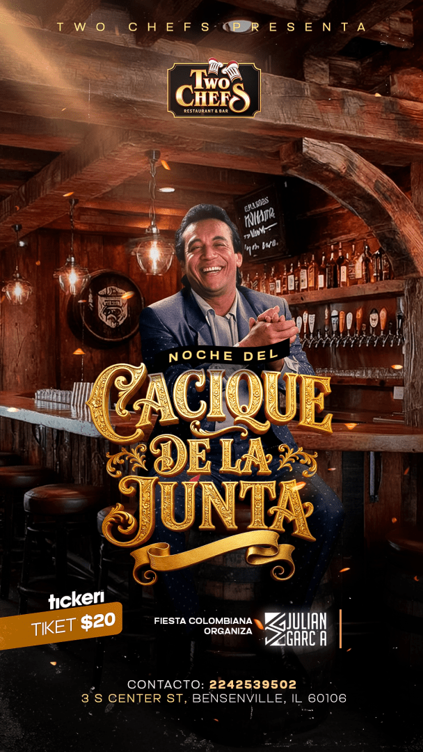 Event - La noche del cacique de la junta  - Bensenville, Illinois - April 11, 2026 | concert tickets