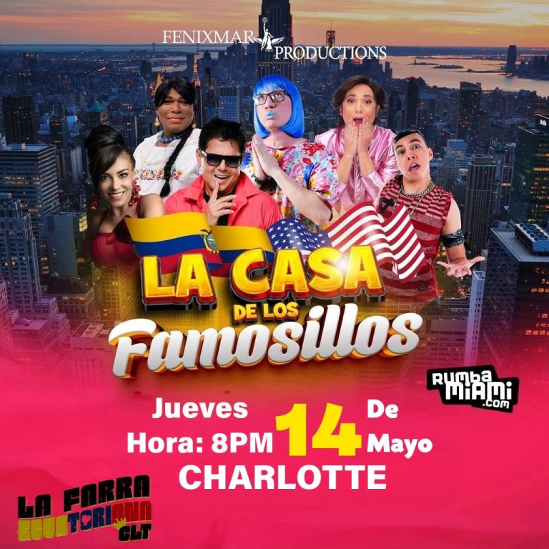 Event - La Casa de los Famosillos 2026 - Charlotte, North Carolina - May 14, 2026 | concert tickets