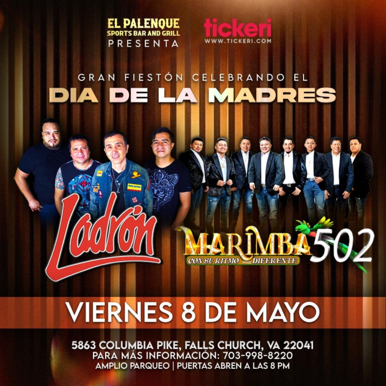 Event - GRUPO LADRÓN Y LA MARIMBA 502 EN CONCIERTO!!! - Falls Church, Virginia - May 8, 2026 | concert tickets