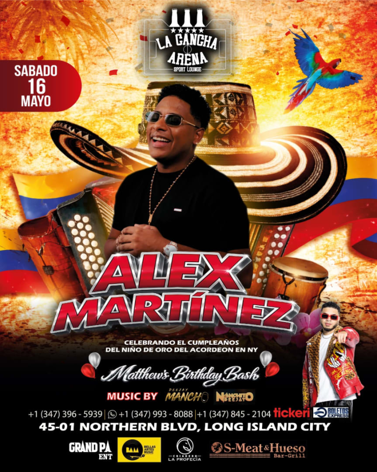 Event - Alex Martinez – Live Concert - Queens, New York - May 16, 2026 | concert tickets