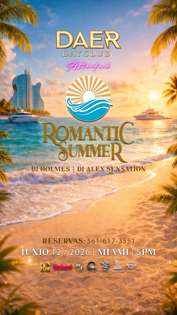 Event - Romantic Summer Miami - Davie, FL - vie, 12 de junio de 2026} | concert tickets