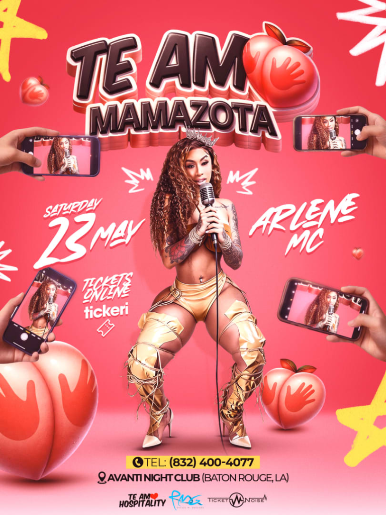 Event - Te Amo MaMazota : Arlene MC - Baton Rouge, LA - Sat, May 23, 2026} | concert tickets