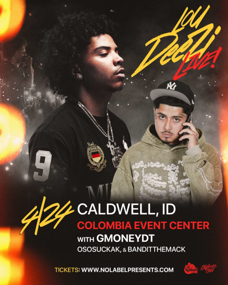 Event -  Lou Deezi w/ GnoneyDT Performing Live in Caldwell ID - Caldwell, Idaho - April 24, 2026 | concert tickets