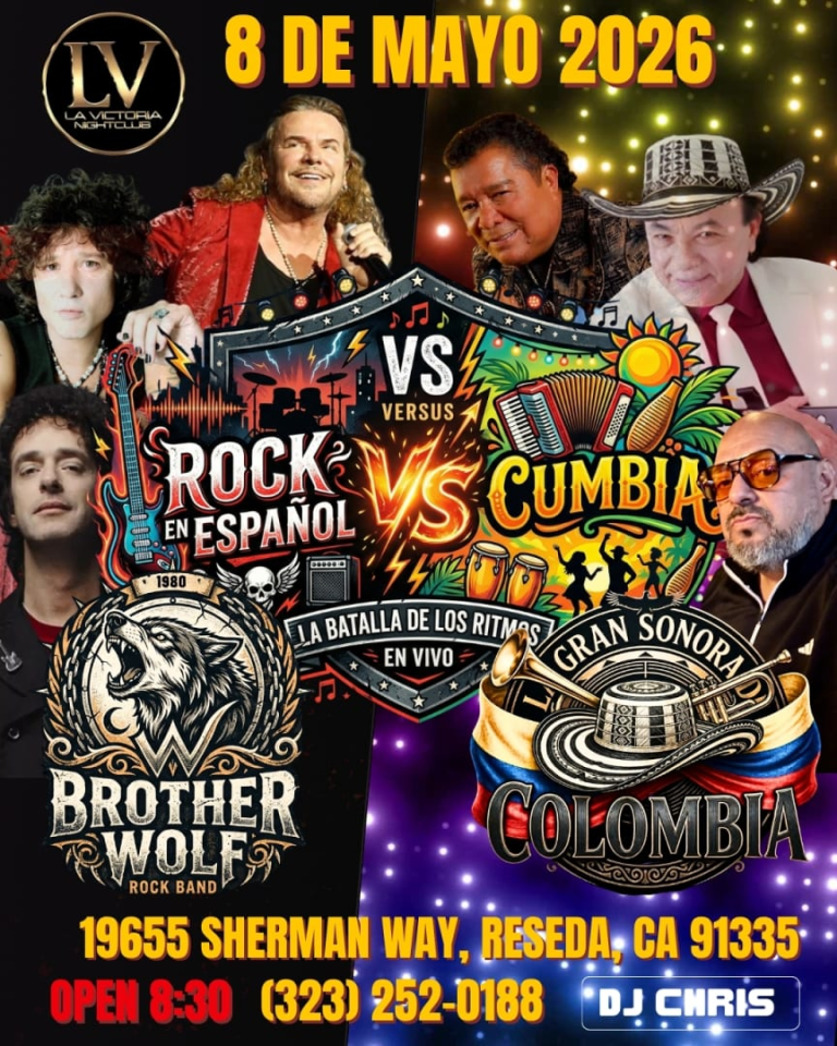 Event - cumbia vs rock en espanol - Reseda, California - May 8, 2026 | concert tickets