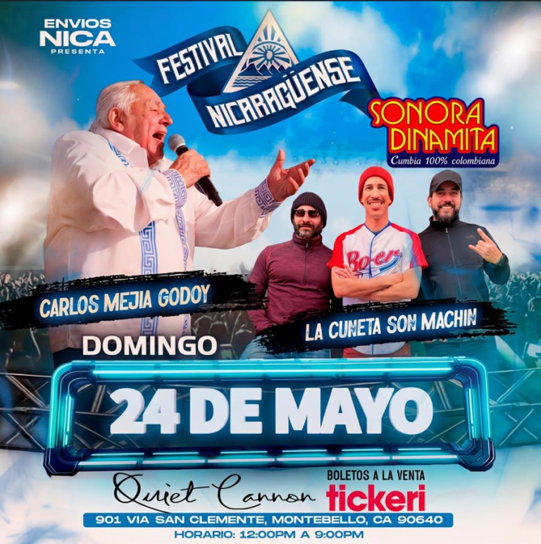 Event - Festival Nicaraguense con Carlos Mejia Godoy y La Cuneta Son Machin - Montebello, California - May 24, 2026 | concert tickets