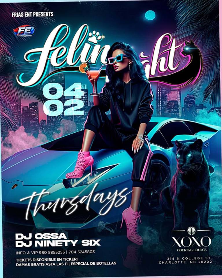 Event - Felina nights - Charlotte, North Carolina - April 2, 2026 | concert tickets