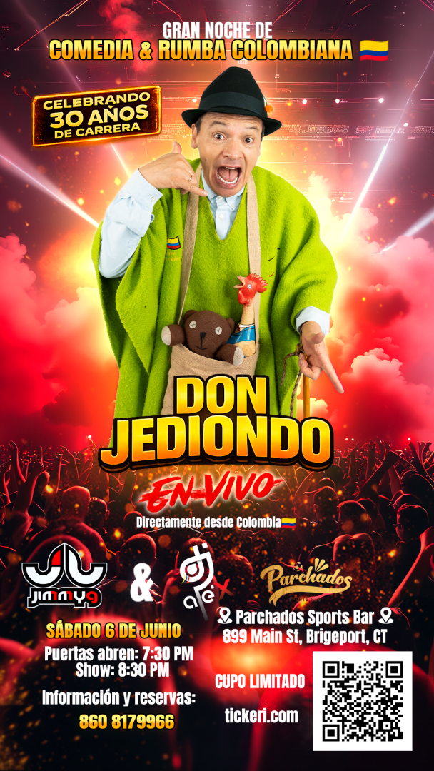 Event - Don jediondo - Bridgeport, CT - Sat, June 6, 2026} | concert tickets