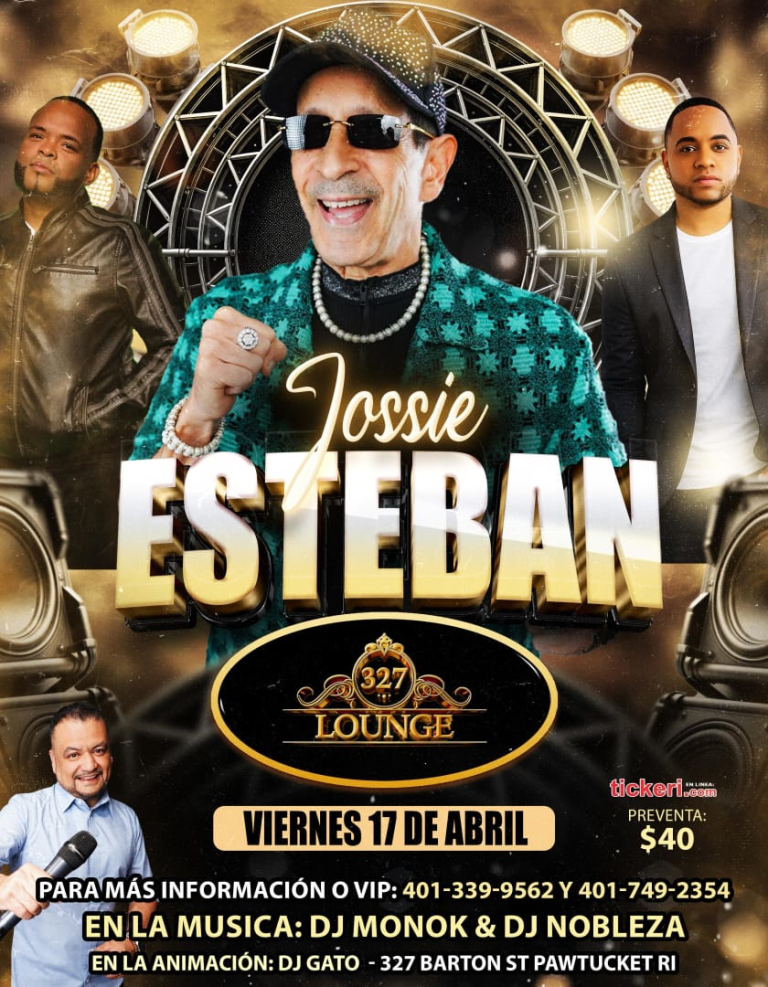 Event - Jossie Esteban en Vivo - Pawtacket, Rhode Island - April 17, 2026 | concert tickets