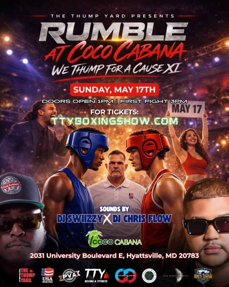 Event - We Thump For a Cause XI: 🥊 Rumble At Coco Cabana 🌴  - Adelphi, Maryland - May 17, 2026 | concert tickets