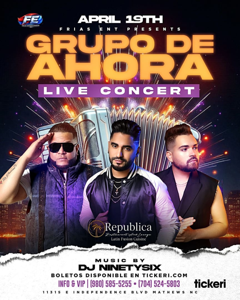 Event - Grupo D’ ahora charlotte  - Matthews, North Carolina - April 19, 2026 | concert tickets