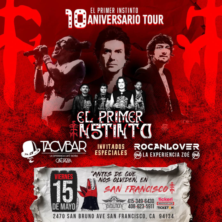 Event - El Primer Instinto en San Francisco - San Francisco, California - May 15, 2026 | concert tickets