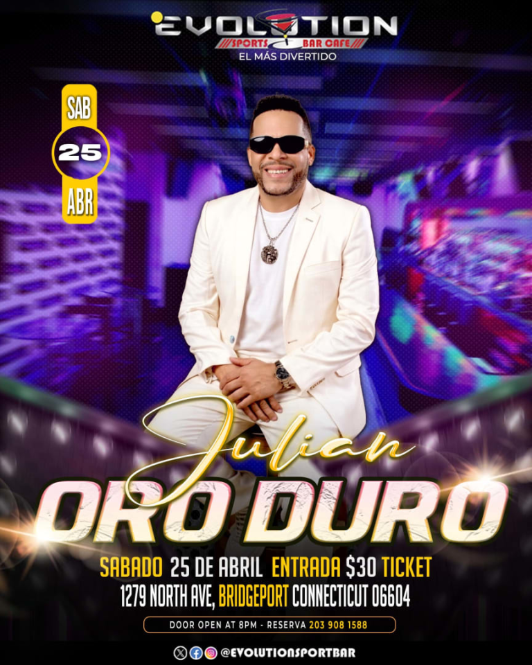 Event - Julian Oro Duro - Bridgeport, Connecticut - April 25, 2026 | concert tickets