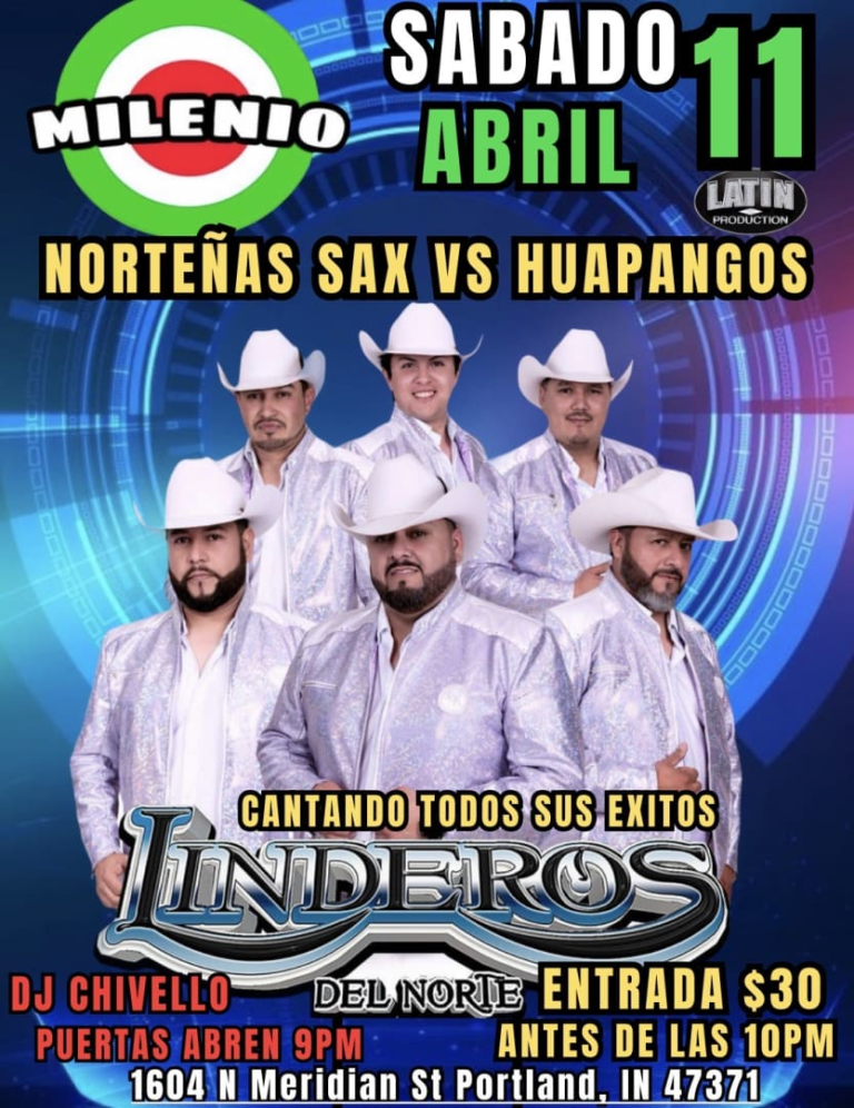 Event - Linderos del norte  - Portland, Indiana - April 11, 2026 | concert tickets