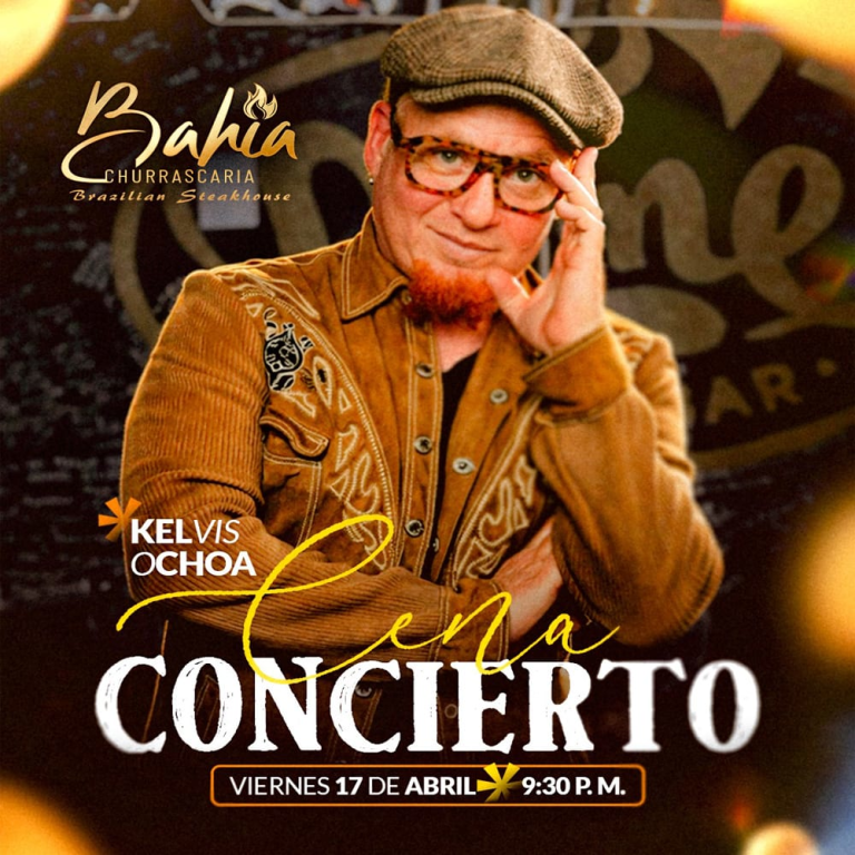 Event - KELVIS OCHOA CENA-CONCIERTO EN TAMPA! (Bahia Churrascaria Brazilian Steakhouse) - Tampa, Florida - April 17, 2026 | concert tickets