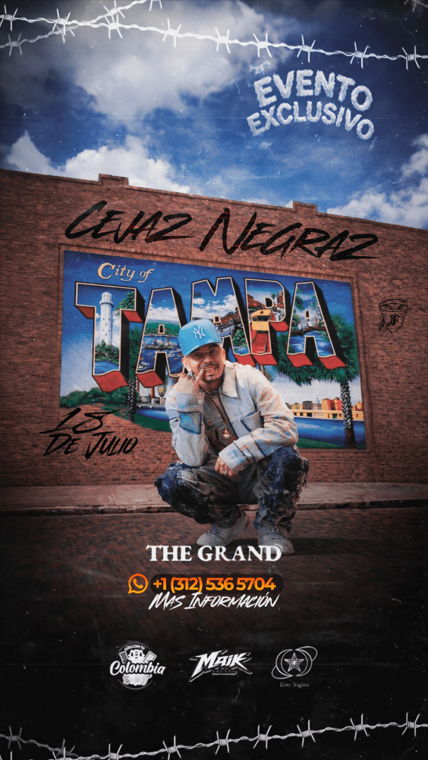 Event - CEJAZ NEGRAZ EN TAMPA - Tampa, Florida - July 18, 2026 | concert tickets